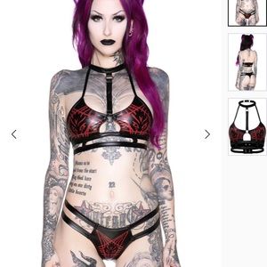 Killstar Raise Hell bra/panty set
